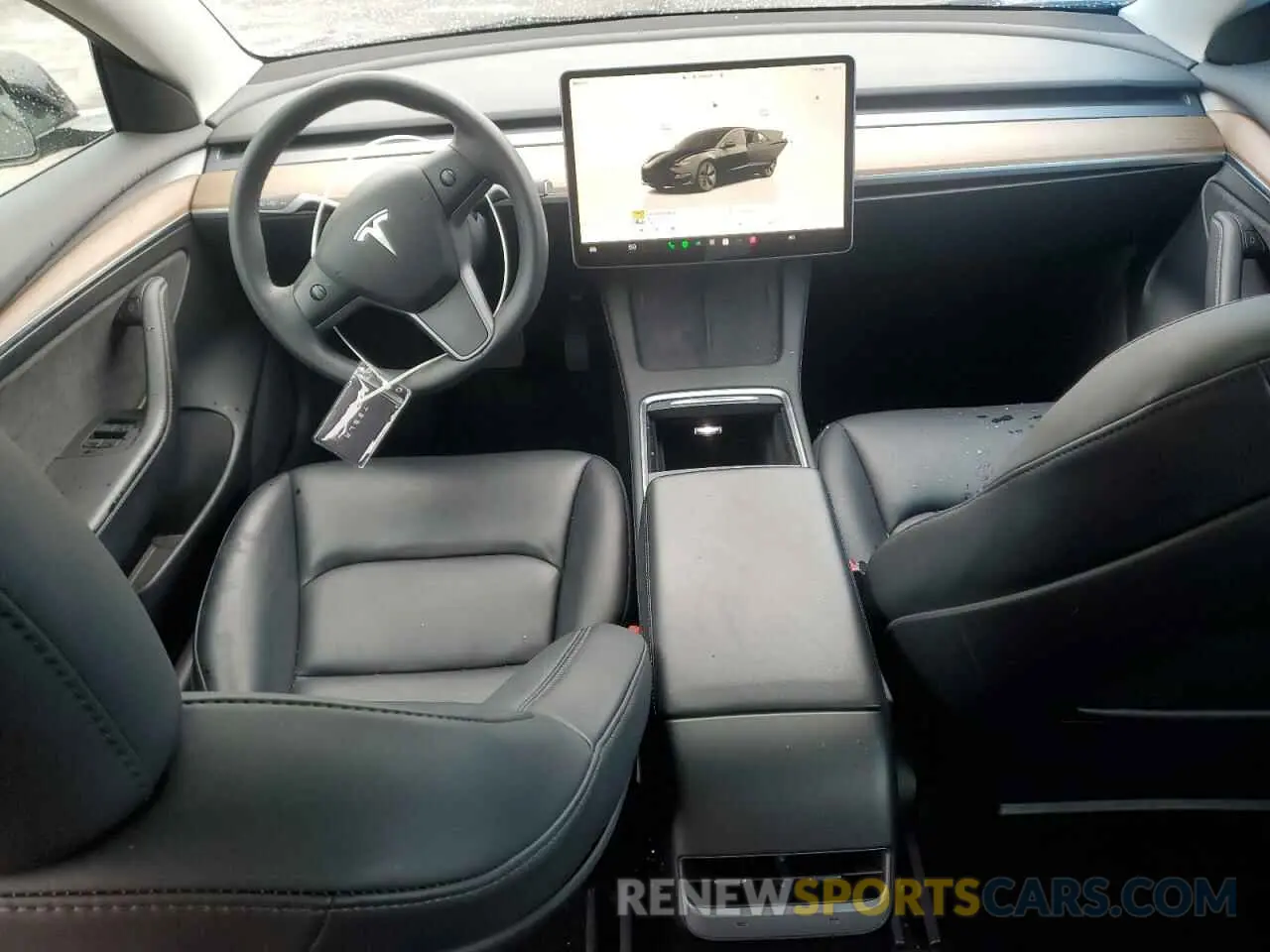 8 Photograph of a damaged car 5YJ3E1EA1PF677592 TESLA MODEL 3 2023