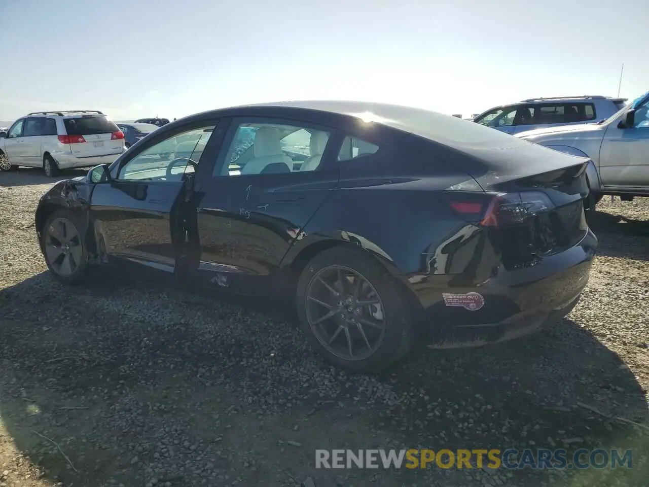 2 Photograph of a damaged car 5YJ3E1EA1PF685532 TESLA MODEL 3 2023