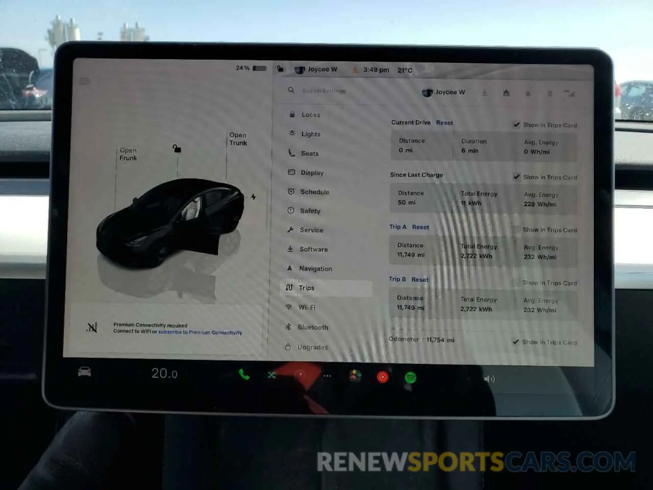 9 Photograph of a damaged car 5YJ3E1EA1PF685532 TESLA MODEL 3 2023