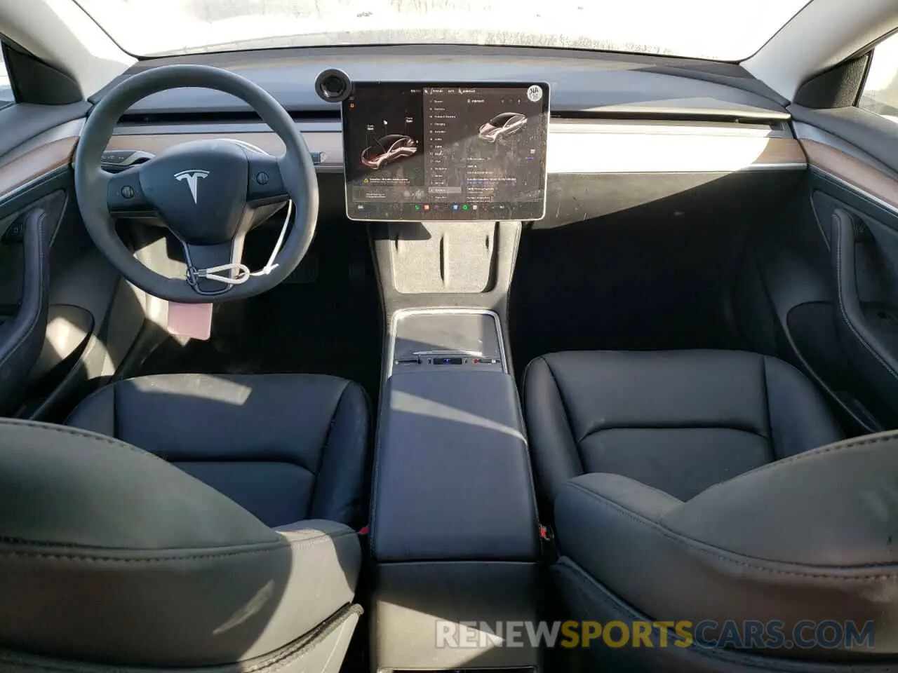 8 Photograph of a damaged car 5YJ3E1EA1PF697387 TESLA MODEL 3 2023