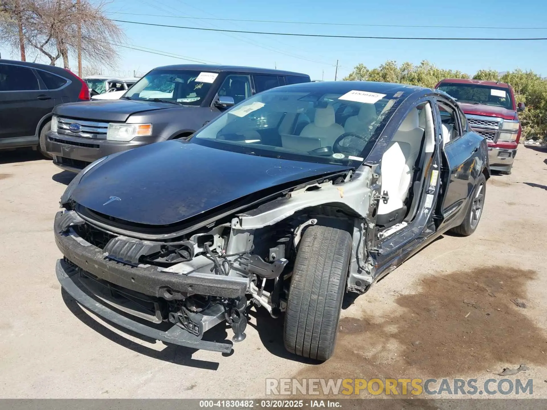 6 Photograph of a damaged car 5YJ3E1EA1PF711921 TESLA MODEL 3 2023