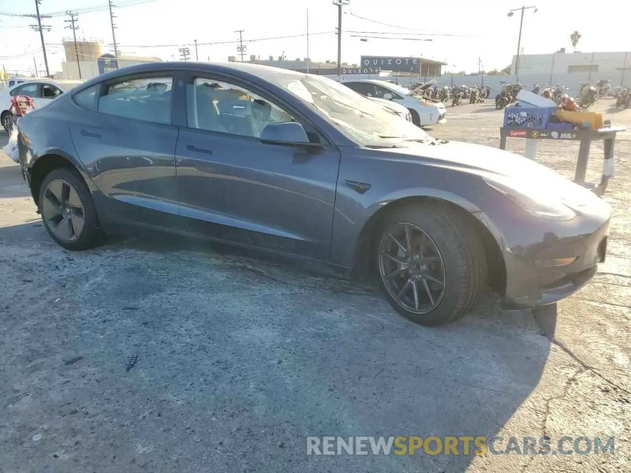 4 Photograph of a damaged car 5YJ3E1EA1PF713345 TESLA MODEL 3 2023