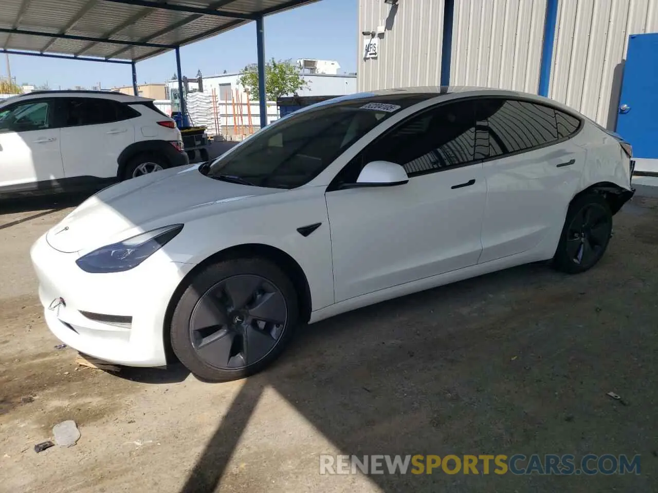 1 Photograph of a damaged car 5YJ3E1EA1PF714513 TESLA MODEL 3 2023