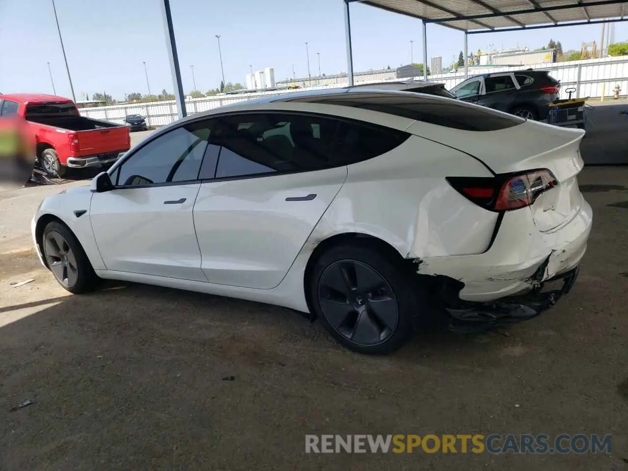 2 Photograph of a damaged car 5YJ3E1EA1PF714513 TESLA MODEL 3 2023