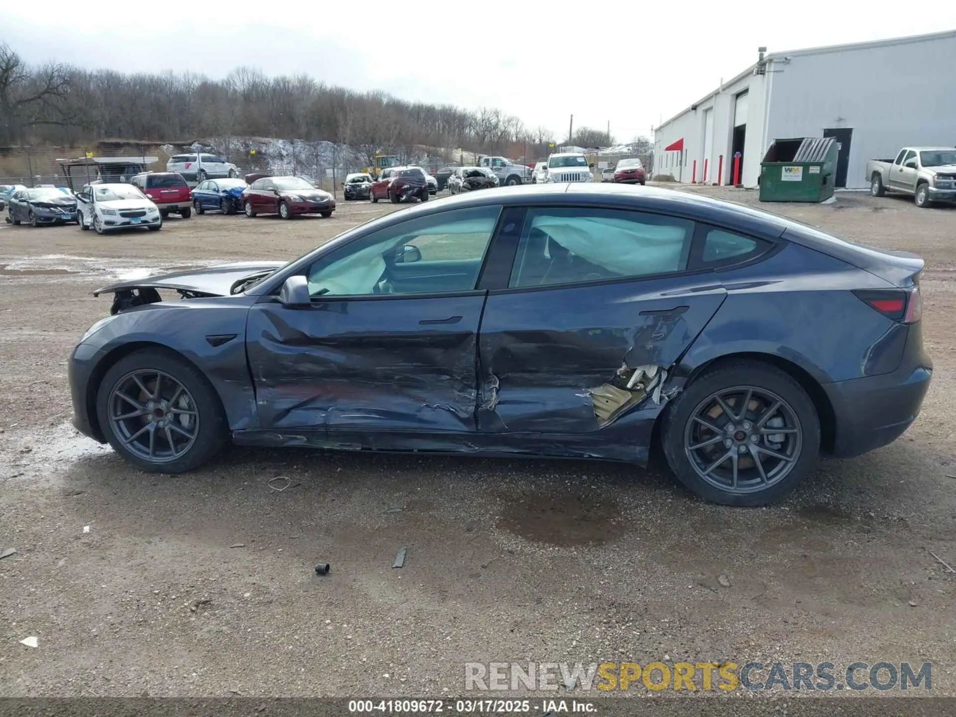 14 Photograph of a damaged car 5YJ3E1EA1PF716004 TESLA MODEL 3 2023