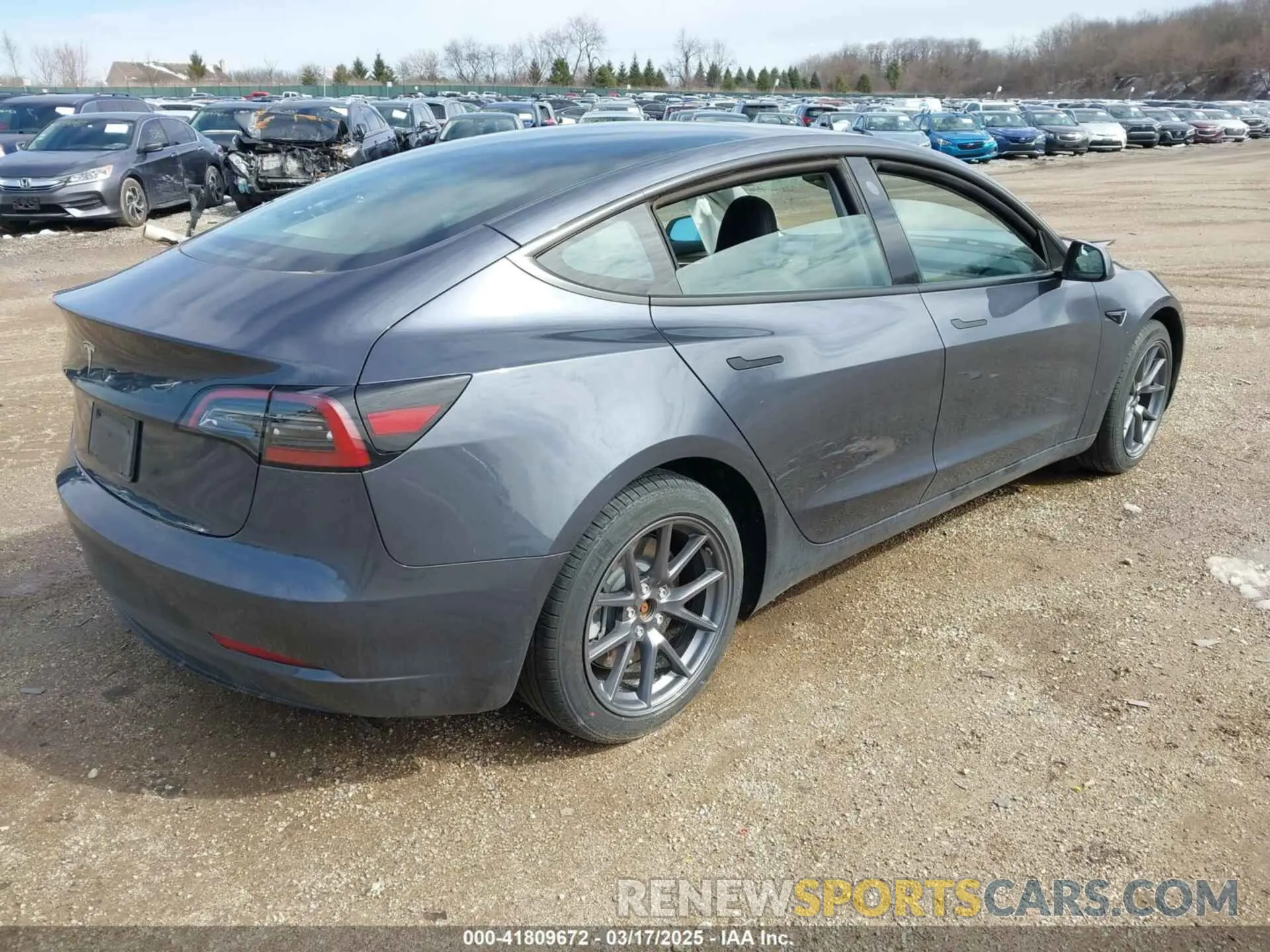 4 Photograph of a damaged car 5YJ3E1EA1PF716004 TESLA MODEL 3 2023