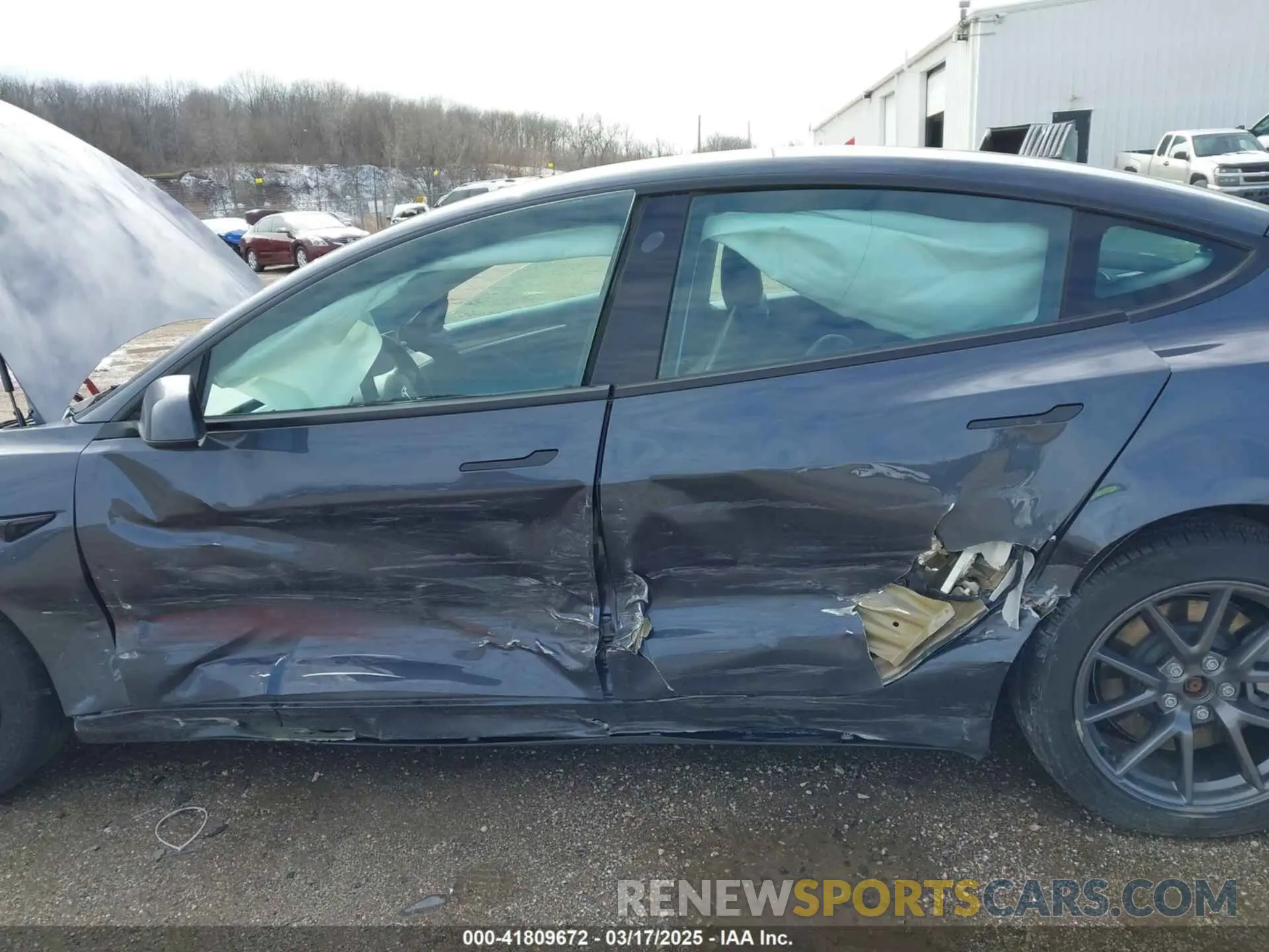 6 Photograph of a damaged car 5YJ3E1EA1PF716004 TESLA MODEL 3 2023