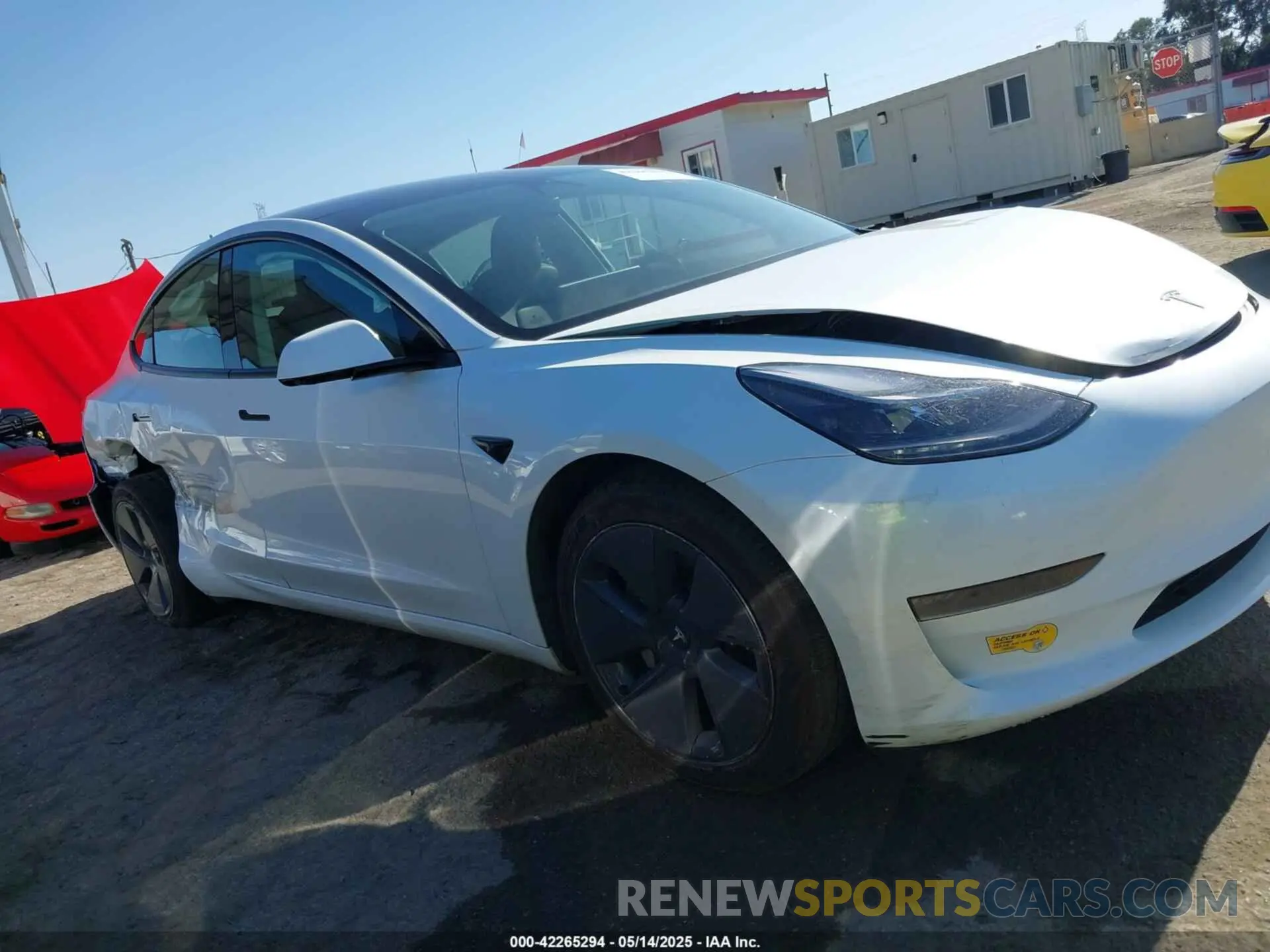 13 Photograph of a damaged car 5YJ3E1EA2PF410378 TESLA MODEL 3 2023