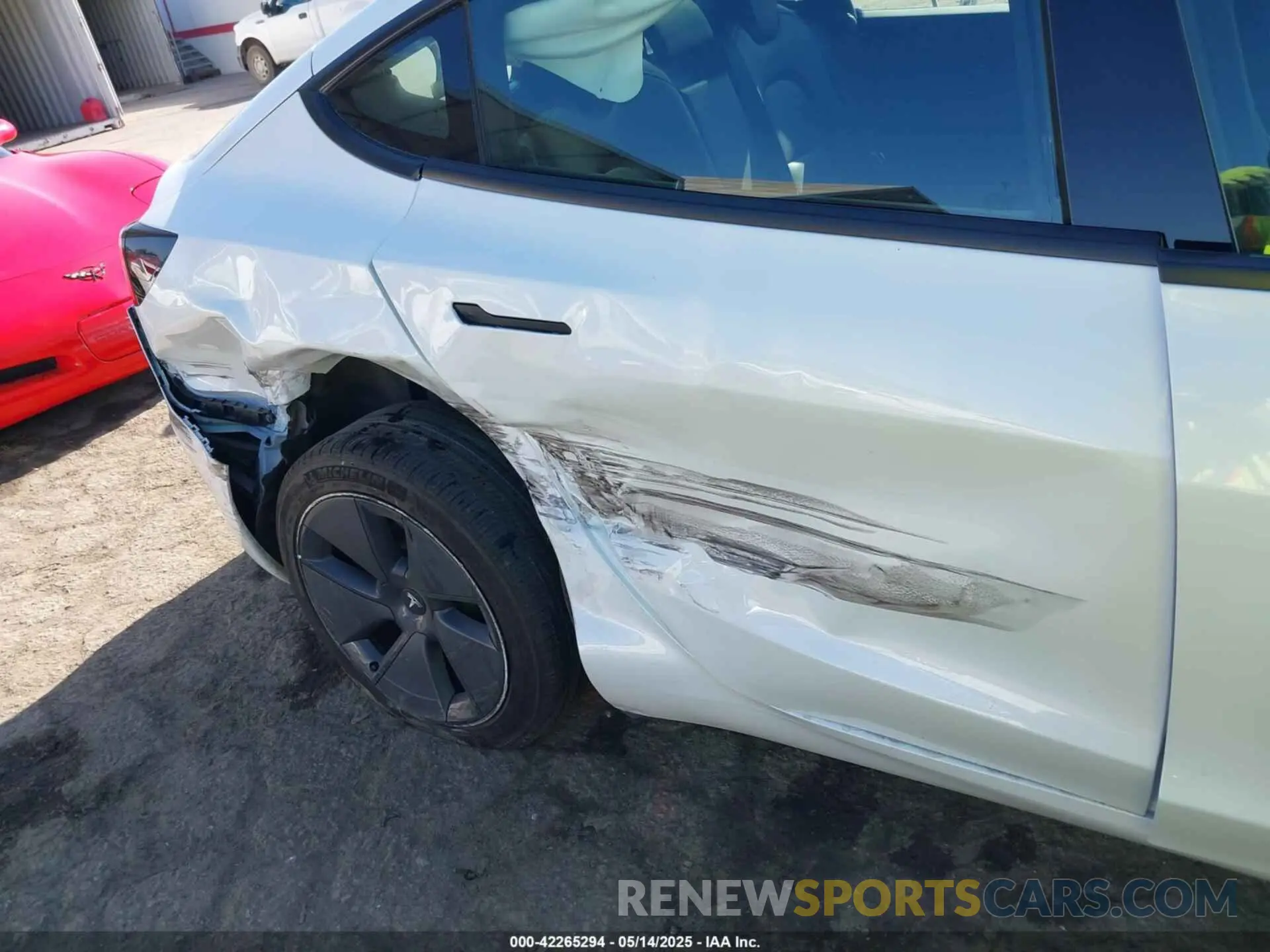 6 Photograph of a damaged car 5YJ3E1EA2PF410378 TESLA MODEL 3 2023