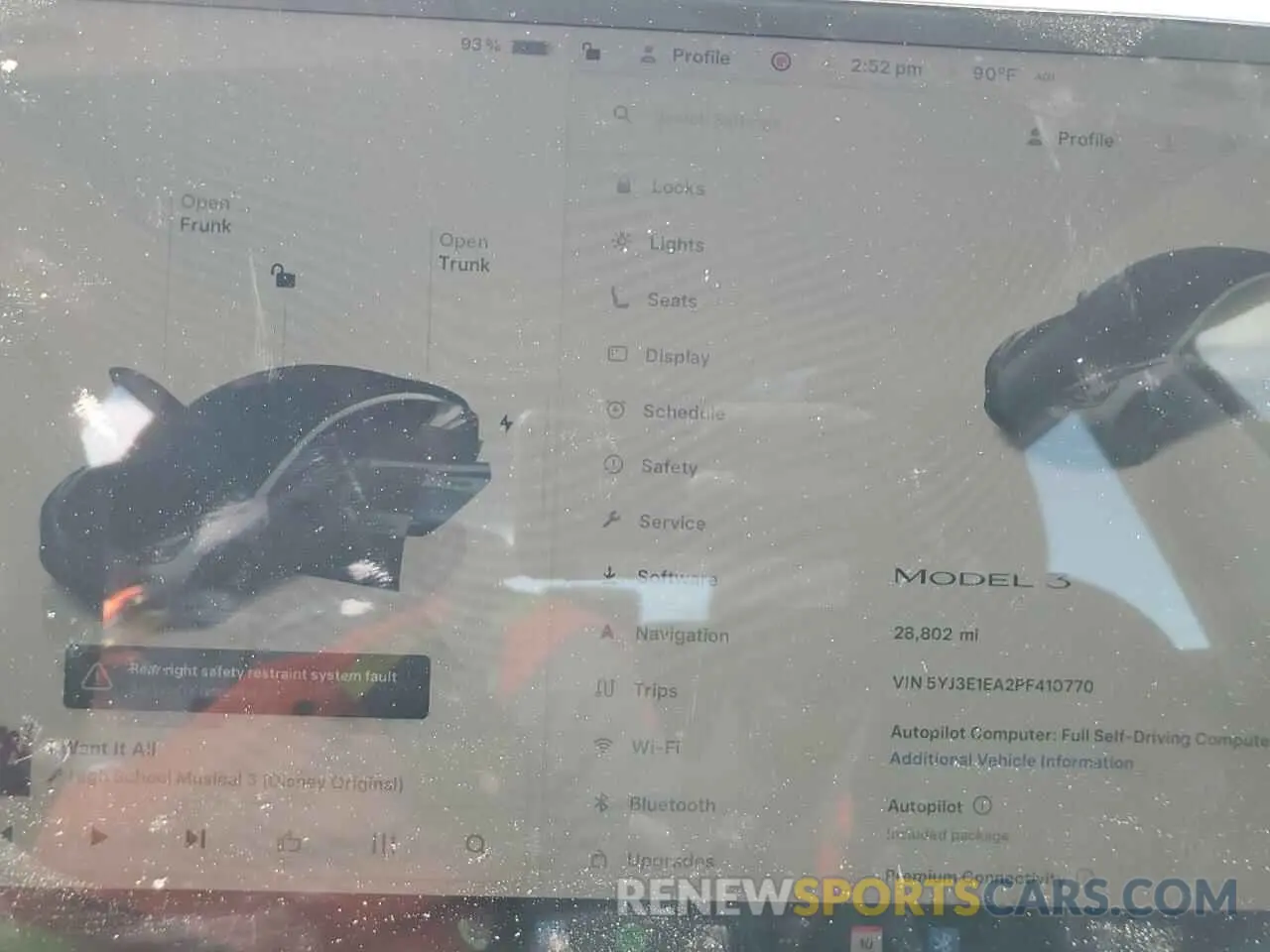 9 Photograph of a damaged car 5YJ3E1EA2PF410770 TESLA MODEL 3 2023