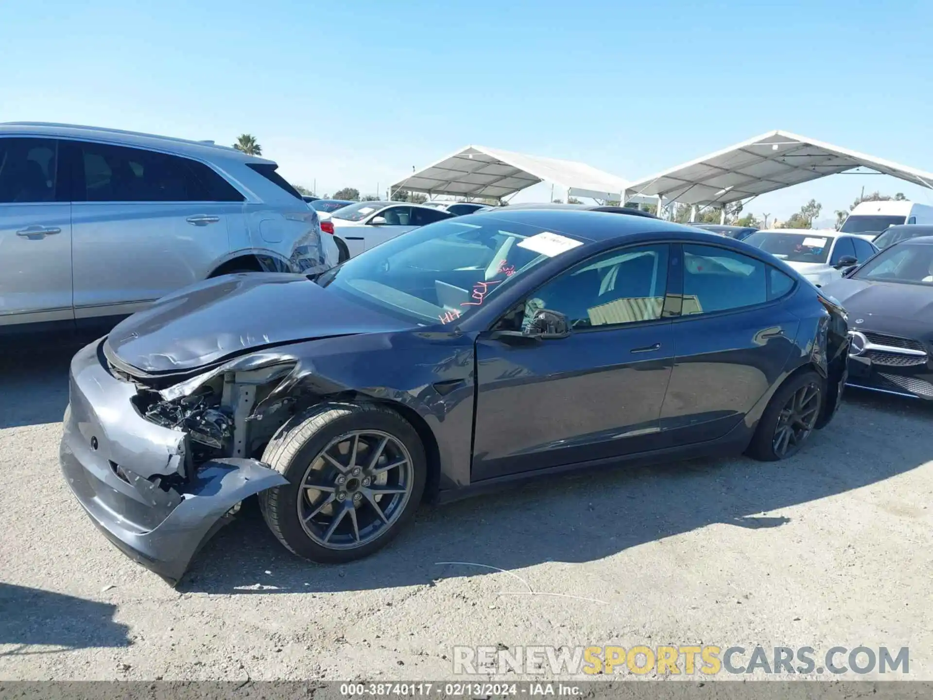 15 Photograph of a damaged car 5YJ3E1EA2PF412552 TESLA MODEL 3 2023