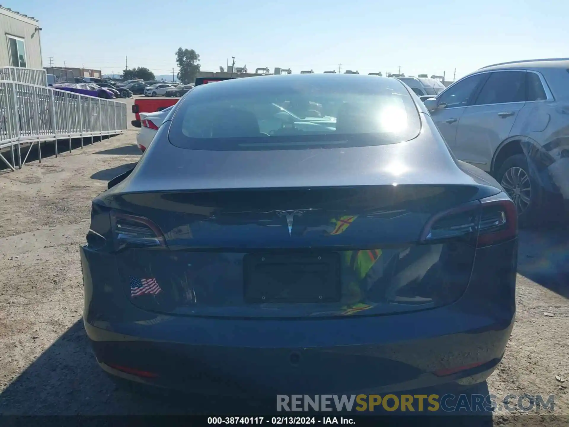 17 Photograph of a damaged car 5YJ3E1EA2PF412552 TESLA MODEL 3 2023