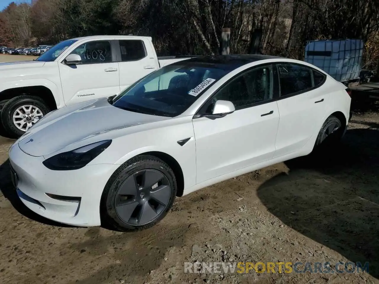 1 Photograph of a damaged car 5YJ3E1EA2PF417590 TESLA MODEL 3 2023