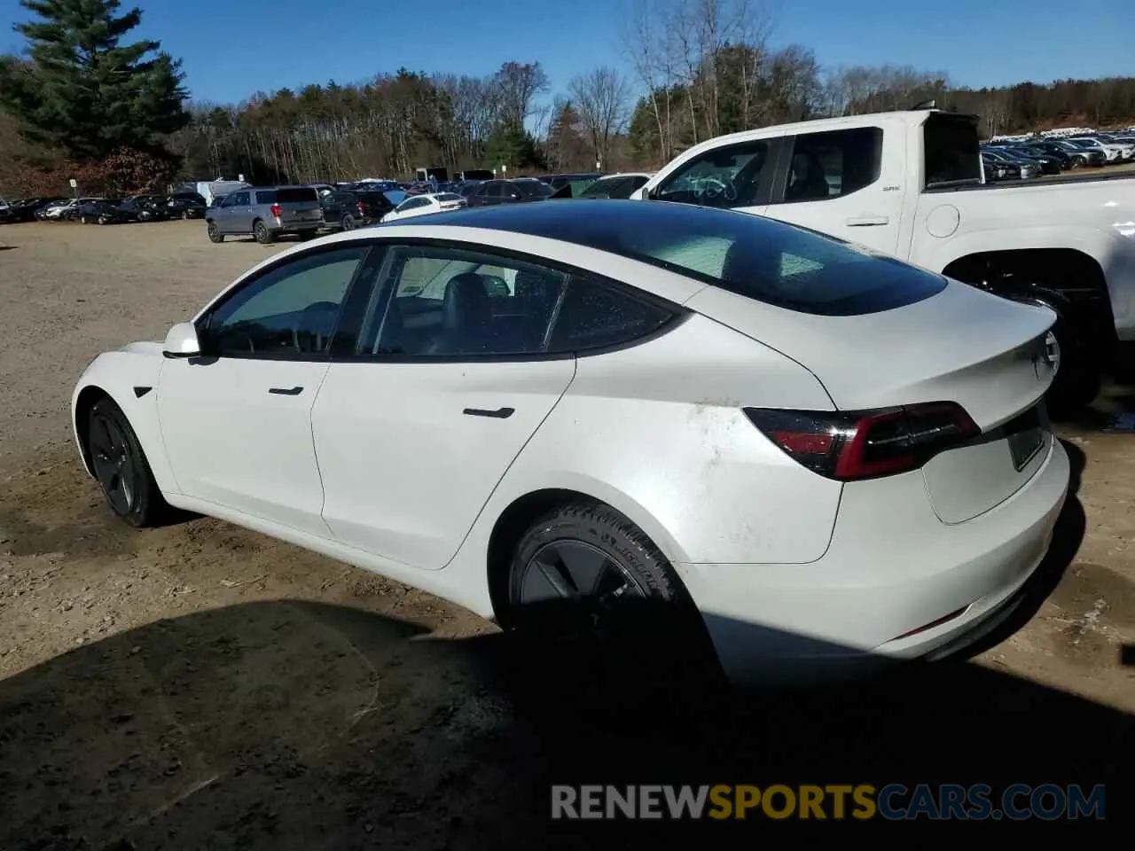 2 Photograph of a damaged car 5YJ3E1EA2PF417590 TESLA MODEL 3 2023