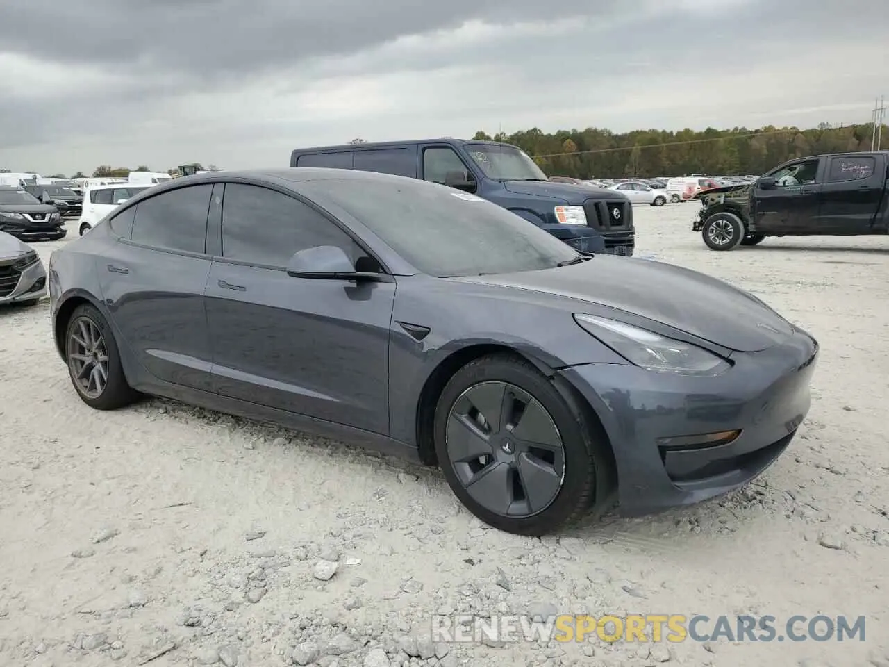 4 Photograph of a damaged car 5YJ3E1EA2PF417931 TESLA MODEL 3 2023