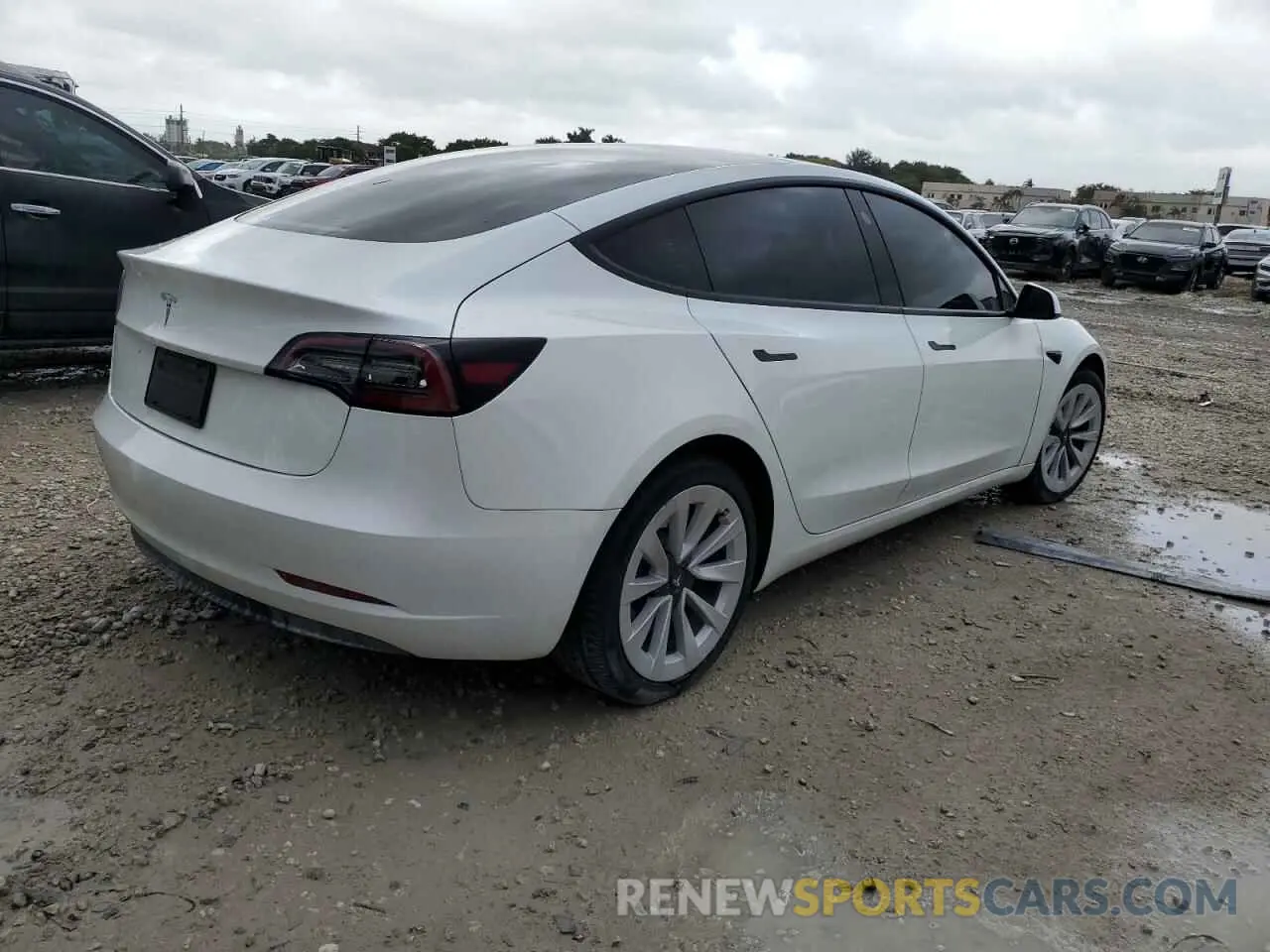 3 Photograph of a damaged car 5YJ3E1EA2PF421512 TESLA MODEL 3 2023