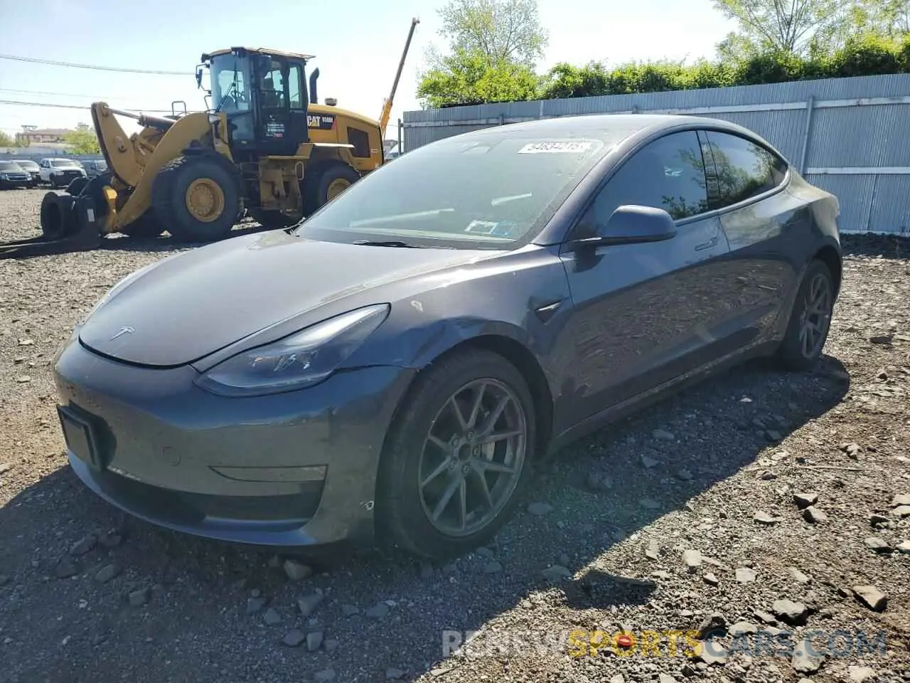 1 Photograph of a damaged car 5YJ3E1EA2PF426855 TESLA MODEL 3 2023
