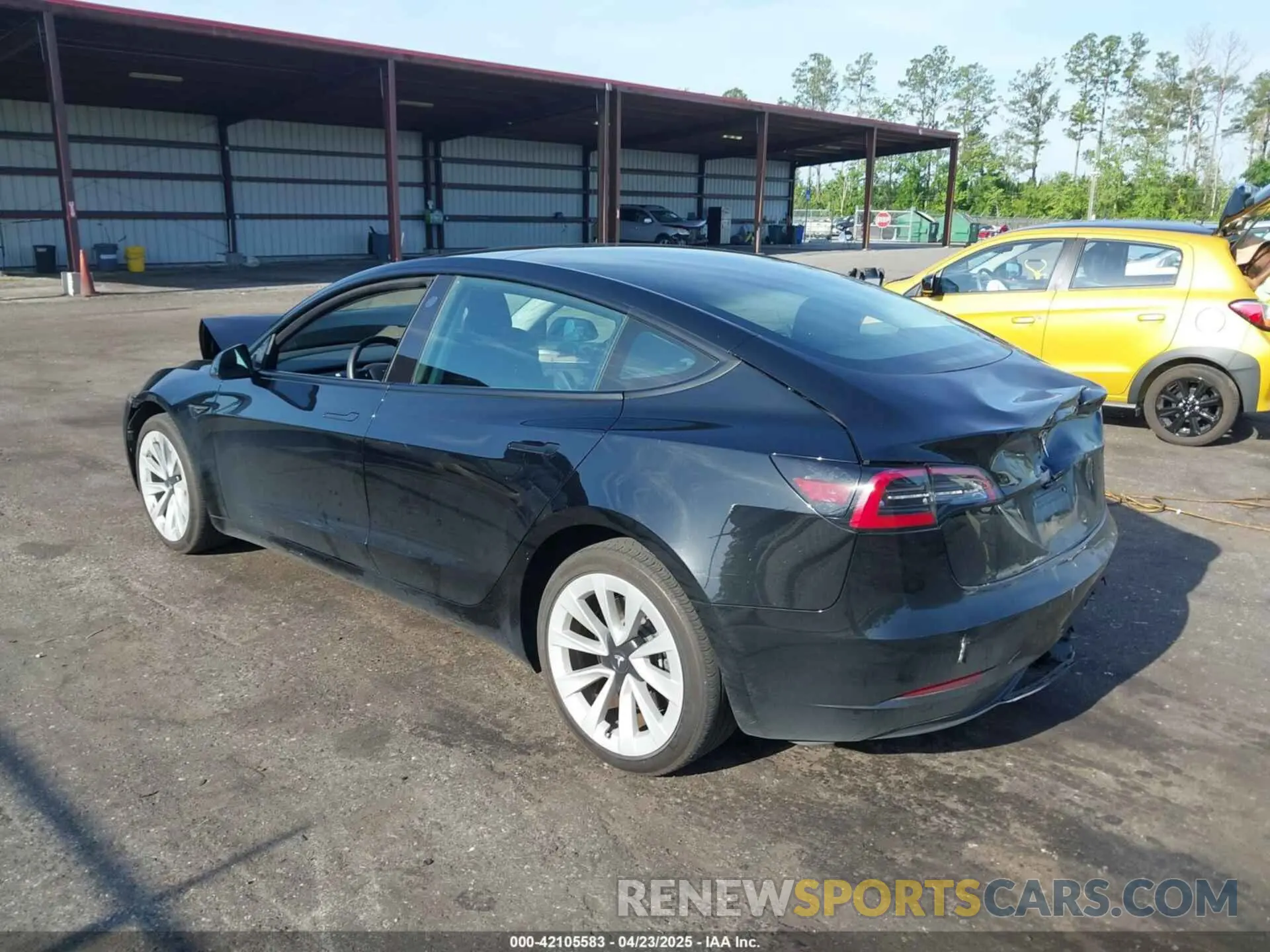 3 Photograph of a damaged car 5YJ3E1EA2PF437967 TESLA MODEL 3 2023