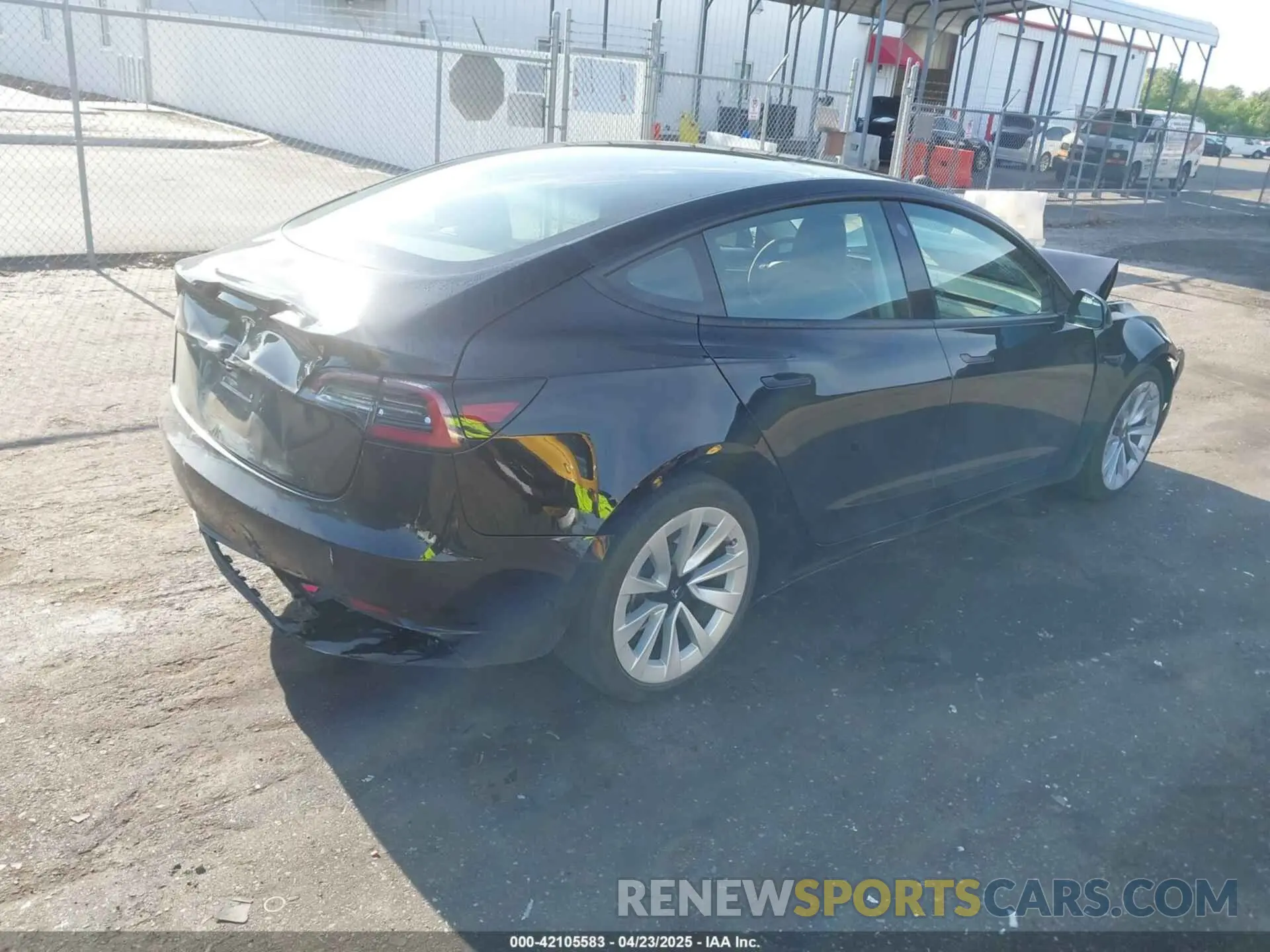 4 Photograph of a damaged car 5YJ3E1EA2PF437967 TESLA MODEL 3 2023