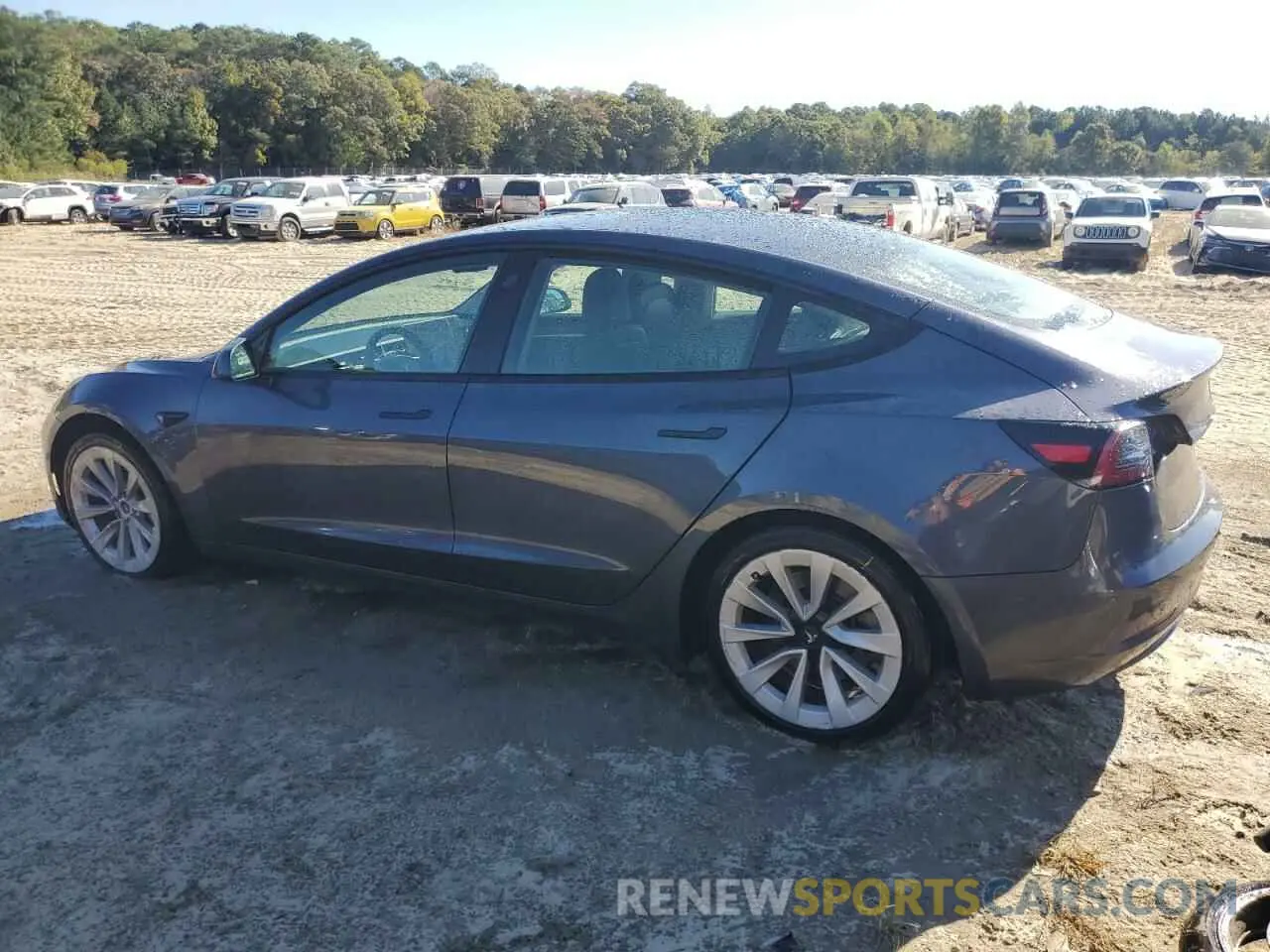 2 Photograph of a damaged car 5YJ3E1EA2PF446717 TESLA MODEL 3 2023