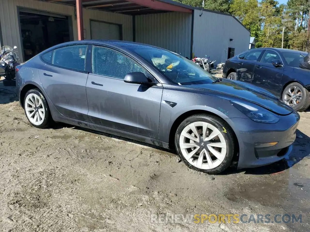 4 Photograph of a damaged car 5YJ3E1EA2PF446717 TESLA MODEL 3 2023