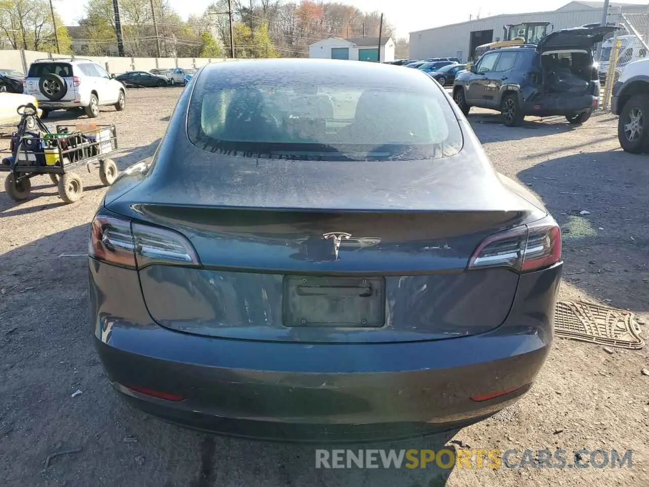 6 Photograph of a damaged car 5YJ3E1EA2PF447477 TESLA MODEL 3 2023