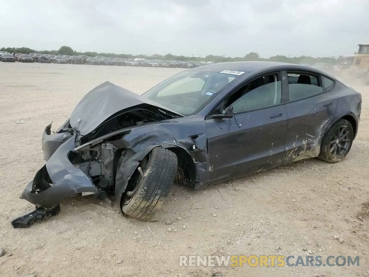 1 Photograph of a damaged car 5YJ3E1EA2PF449486 TESLA MODEL 3 2023
