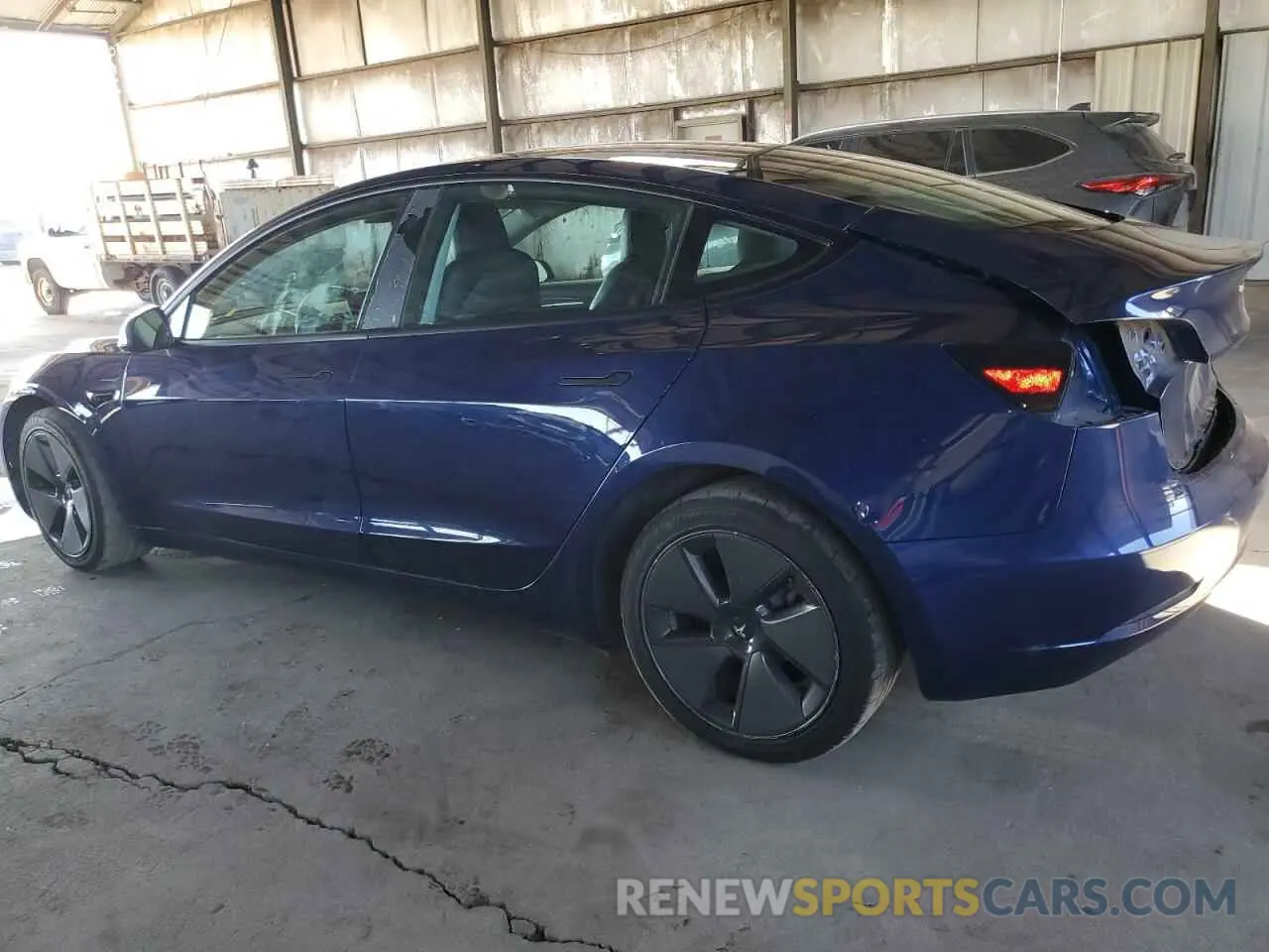 2 Photograph of a damaged car 5YJ3E1EA2PF451027 TESLA MODEL 3 2023