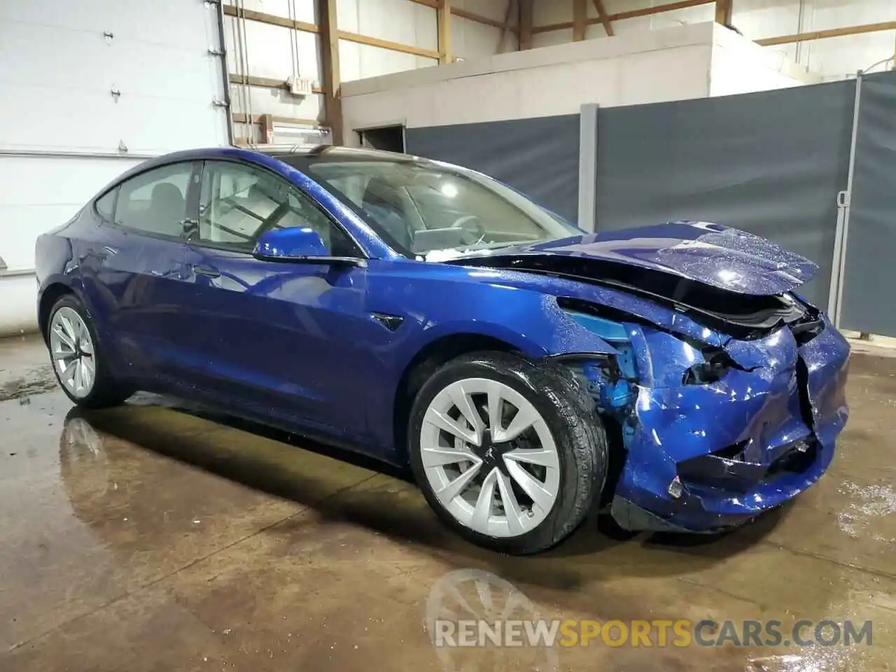 4 Photograph of a damaged car 5YJ3E1EA2PF451237 TESLA MODEL 3 2023