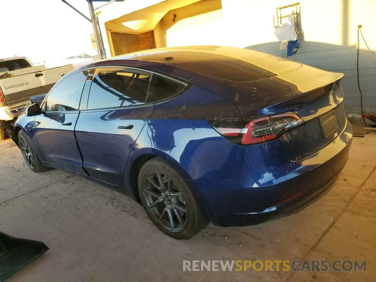 2 Photograph of a damaged car 5YJ3E1EA2PF458933 TESLA MODEL 3 2023