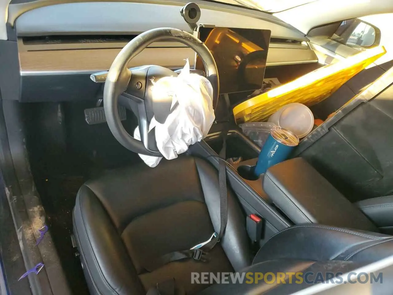 8 Photograph of a damaged car 5YJ3E1EA2PF458933 TESLA MODEL 3 2023