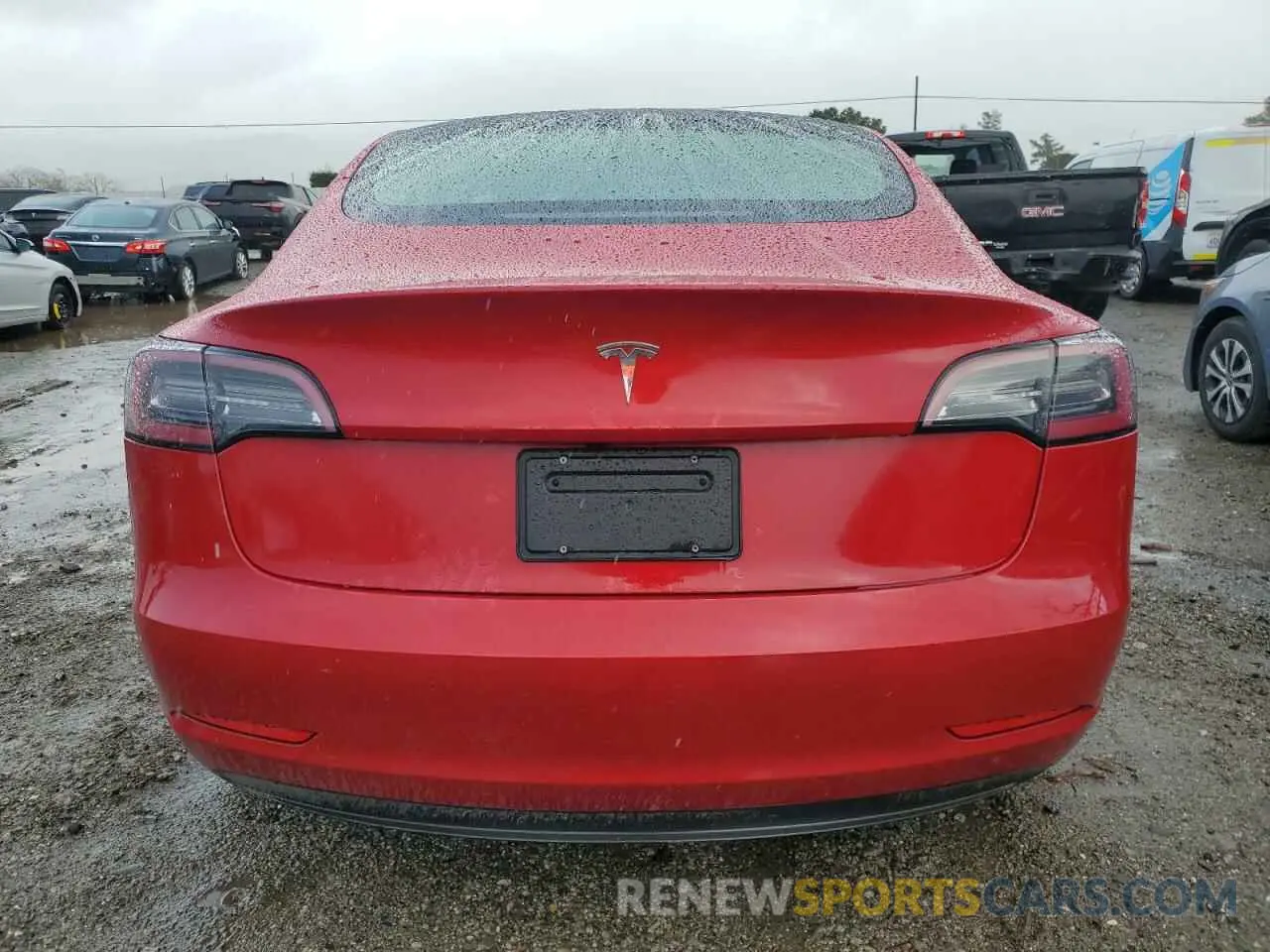 6 Photograph of a damaged car 5YJ3E1EA2PF459676 TESLA MODEL 3 2023