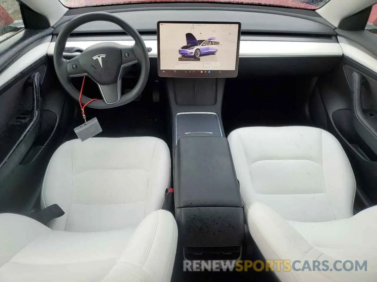 8 Photograph of a damaged car 5YJ3E1EA2PF459676 TESLA MODEL 3 2023
