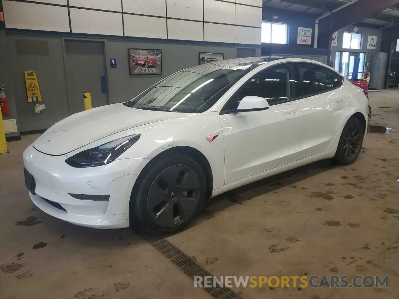 1 Photograph of a damaged car 5YJ3E1EA2PF460536 TESLA MODEL 3 2023