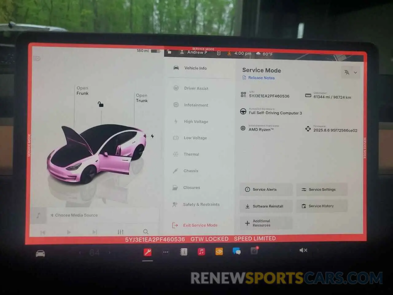 9 Photograph of a damaged car 5YJ3E1EA2PF460536 TESLA MODEL 3 2023