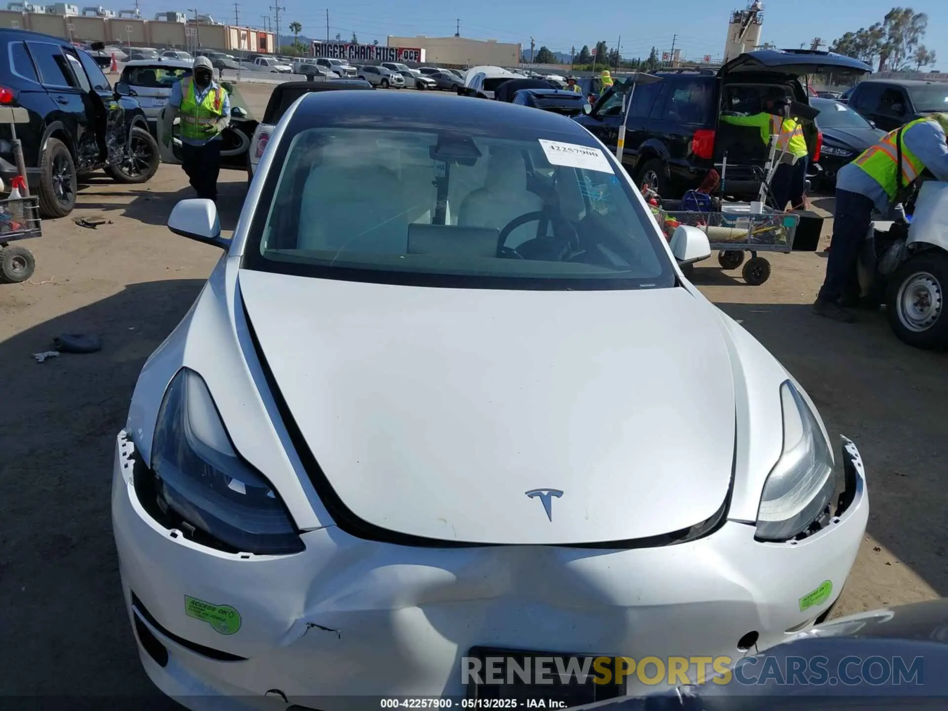 12 Photograph of a damaged car 5YJ3E1EA2PF465882 TESLA MODEL 3 2023