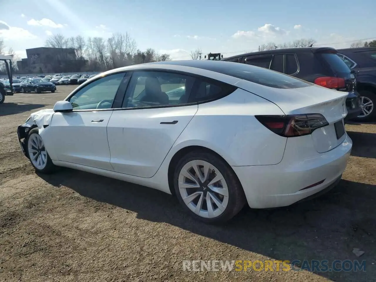 2 Photograph of a damaged car 5YJ3E1EA2PF468460 TESLA MODEL 3 2023