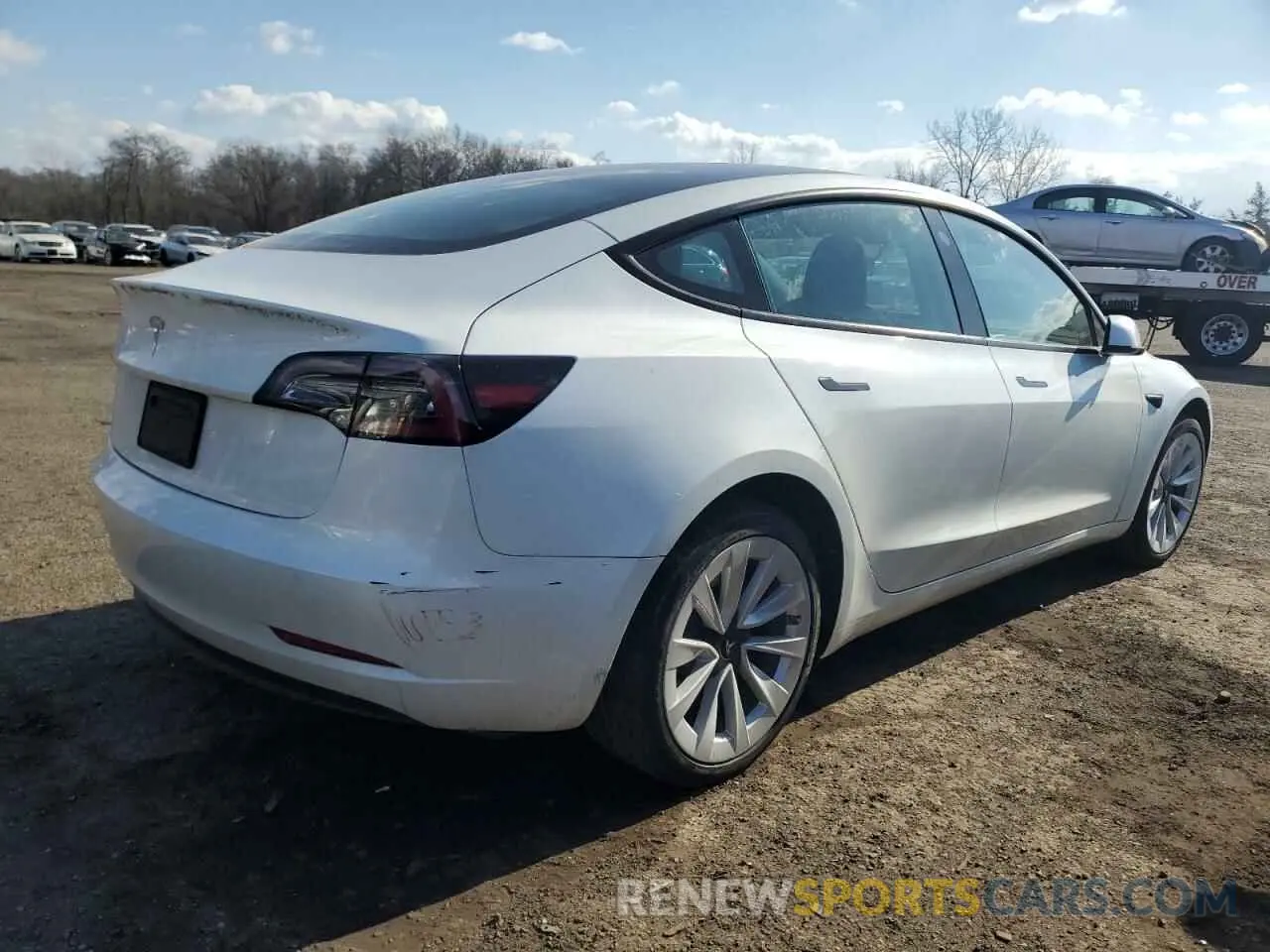 3 Photograph of a damaged car 5YJ3E1EA2PF468460 TESLA MODEL 3 2023