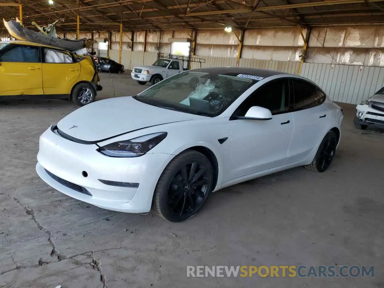 1 Photograph of a damaged car 5YJ3E1EA2PF471049 TESLA MODEL 3 2023
