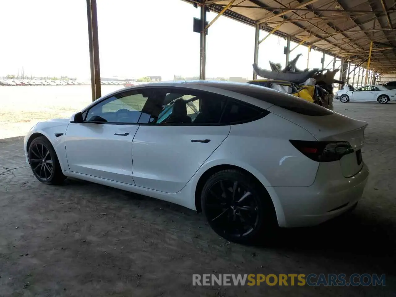 2 Photograph of a damaged car 5YJ3E1EA2PF471049 TESLA MODEL 3 2023