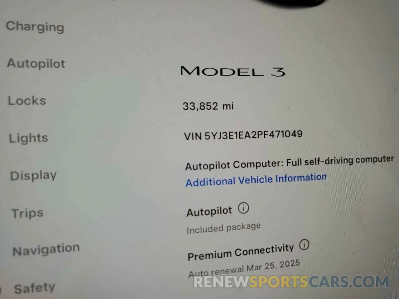 9 Photograph of a damaged car 5YJ3E1EA2PF471049 TESLA MODEL 3 2023