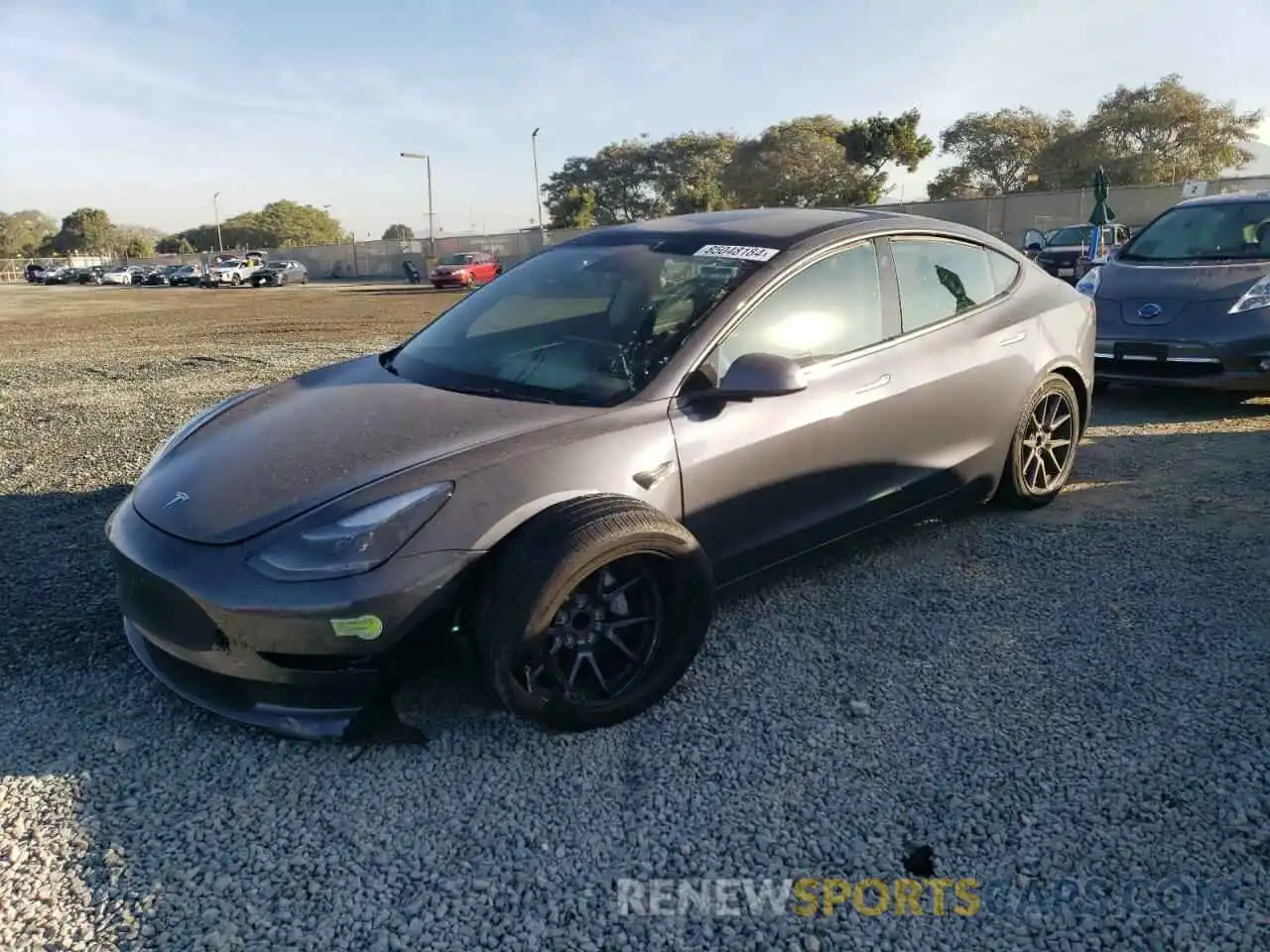 1 Photograph of a damaged car 5YJ3E1EA2PF474100 TESLA MODEL 3 2023