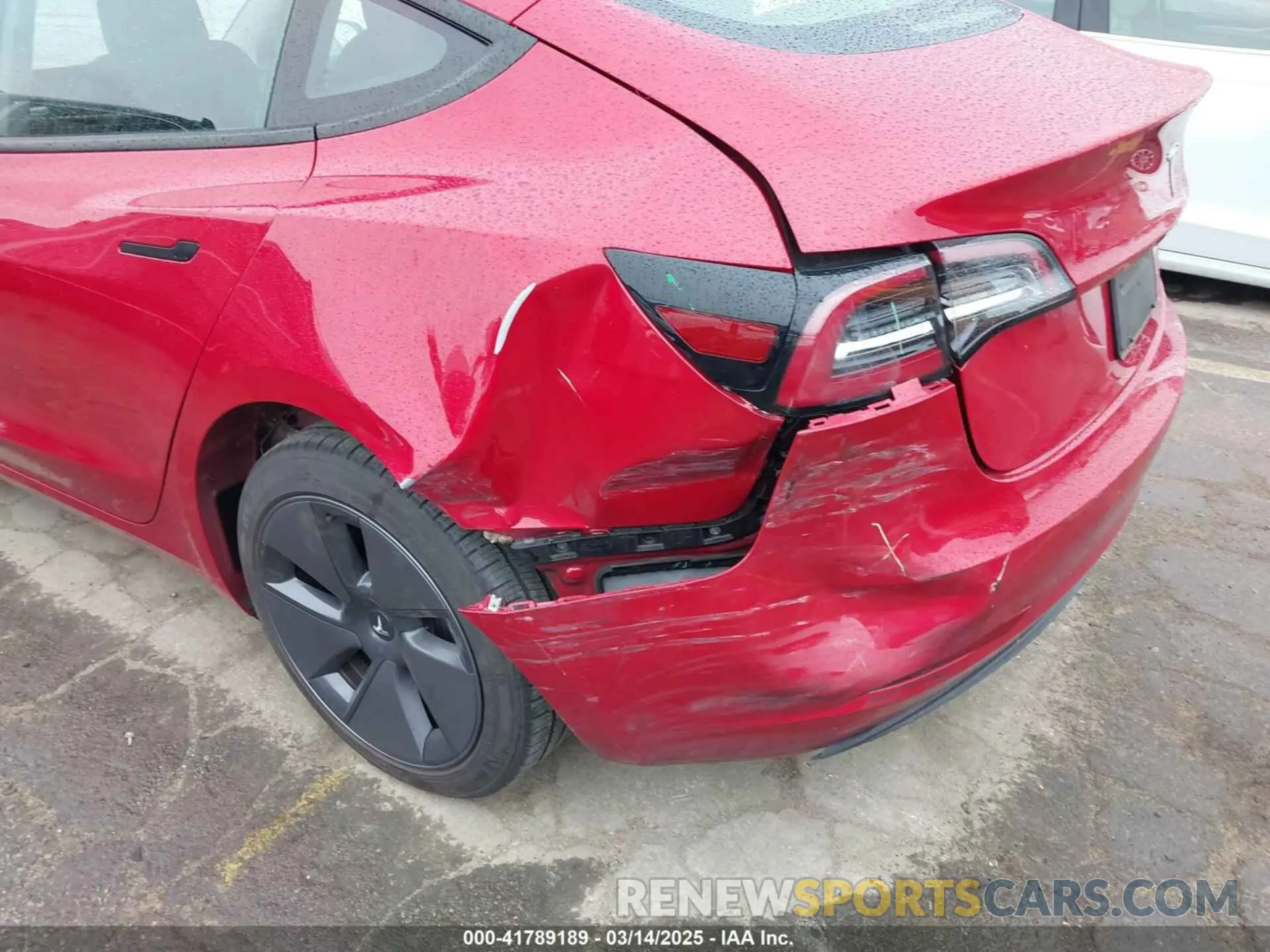 6 Photograph of a damaged car 5YJ3E1EA2PF476140 TESLA MODEL 3 2023