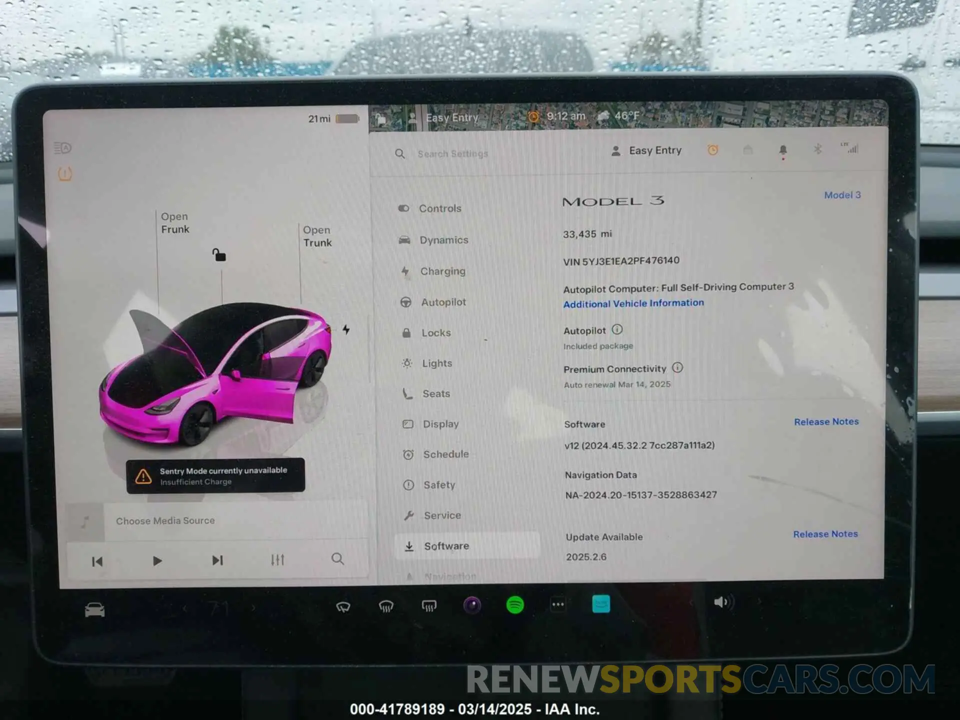 7 Photograph of a damaged car 5YJ3E1EA2PF476140 TESLA MODEL 3 2023