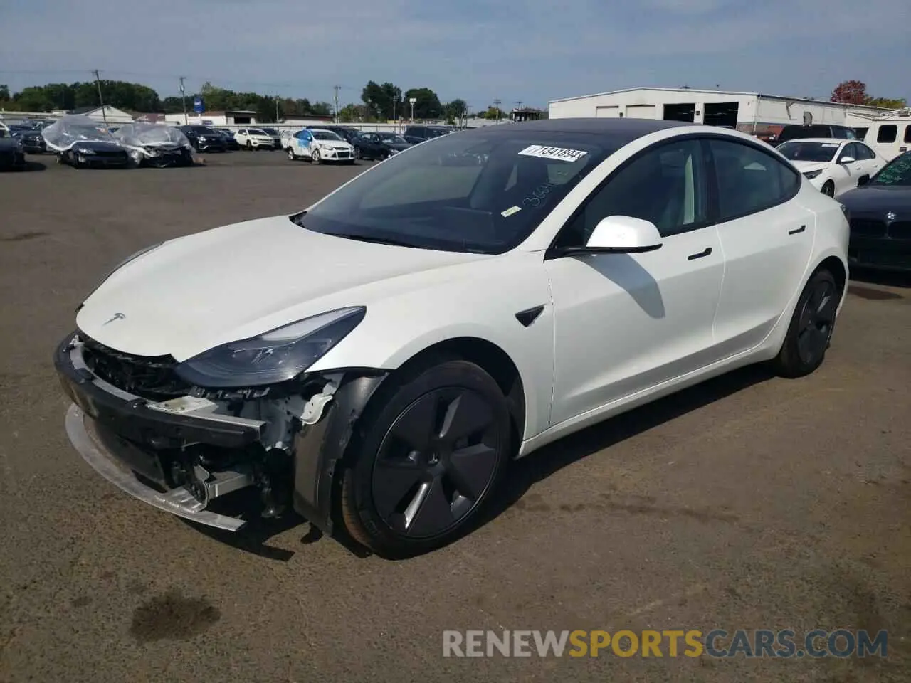 1 Photograph of a damaged car 5YJ3E1EA2PF479698 TESLA MODEL 3 2023
