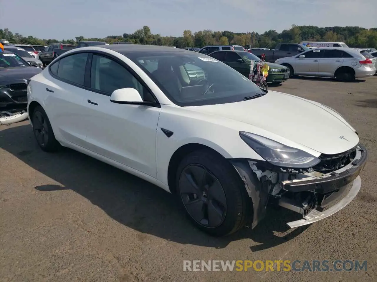4 Photograph of a damaged car 5YJ3E1EA2PF479698 TESLA MODEL 3 2023