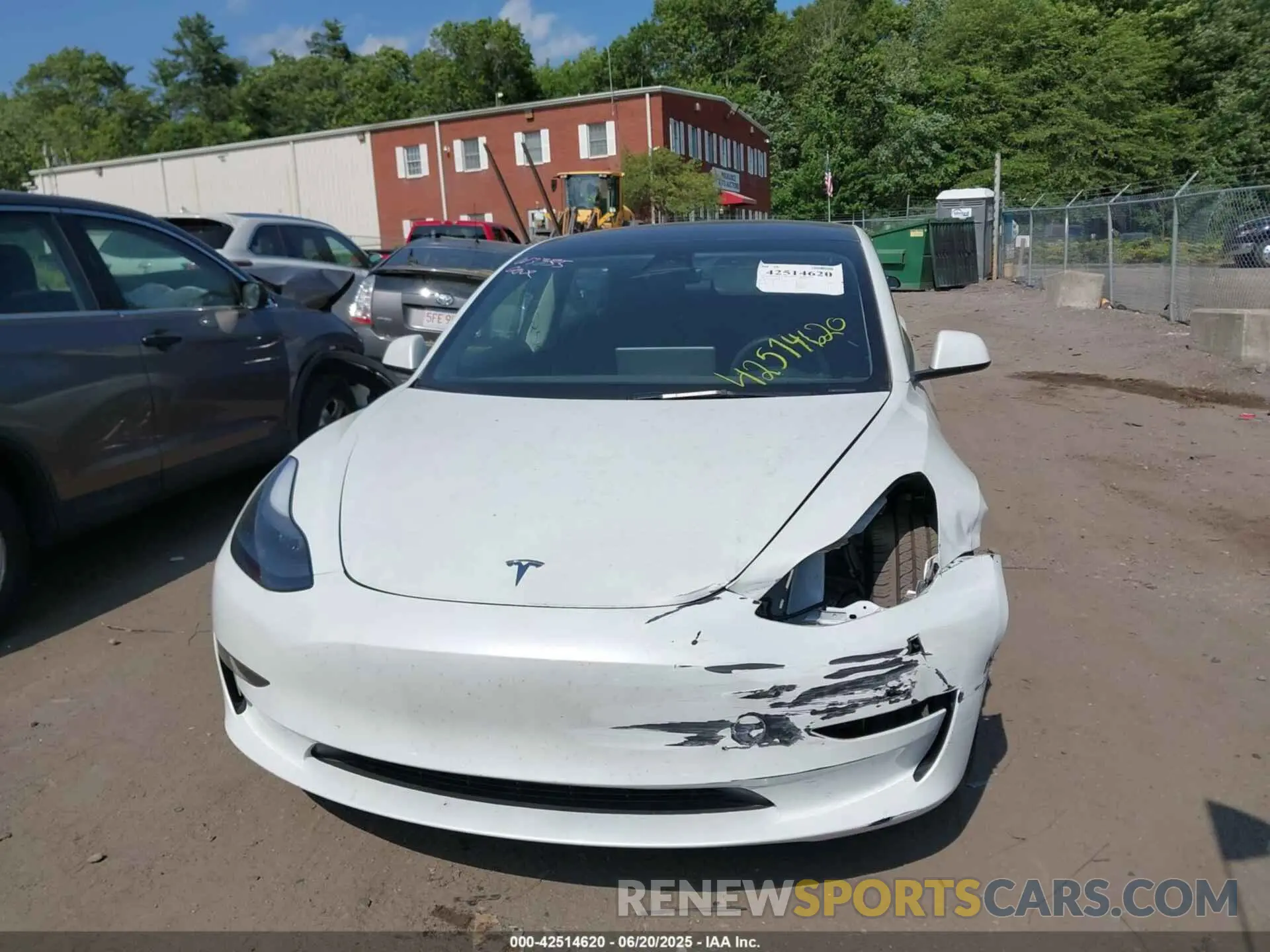 12 Photograph of a damaged car 5YJ3E1EA2PF484335 TESLA MODEL 3 2023