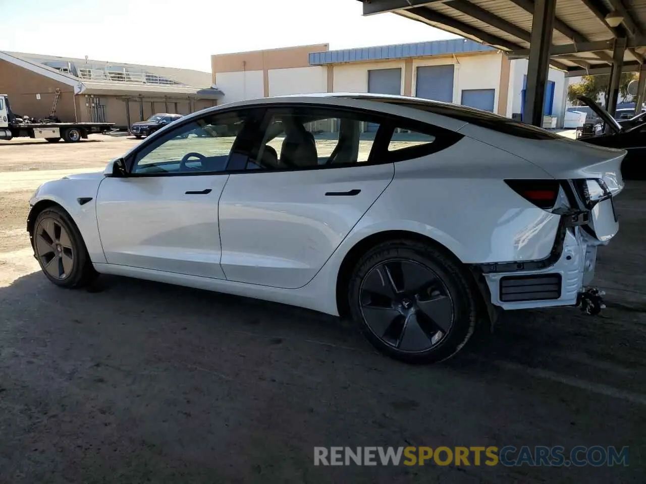 2 Photograph of a damaged car 5YJ3E1EA2PF490300 TESLA MODEL 3 2023