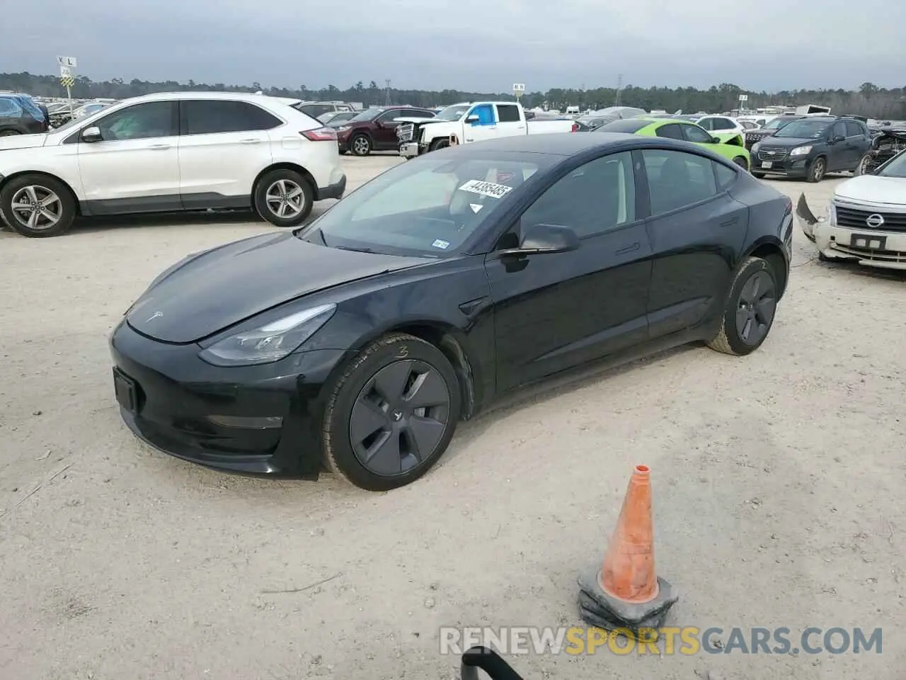 1 Photograph of a damaged car 5YJ3E1EA2PF500419 TESLA MODEL 3 2023