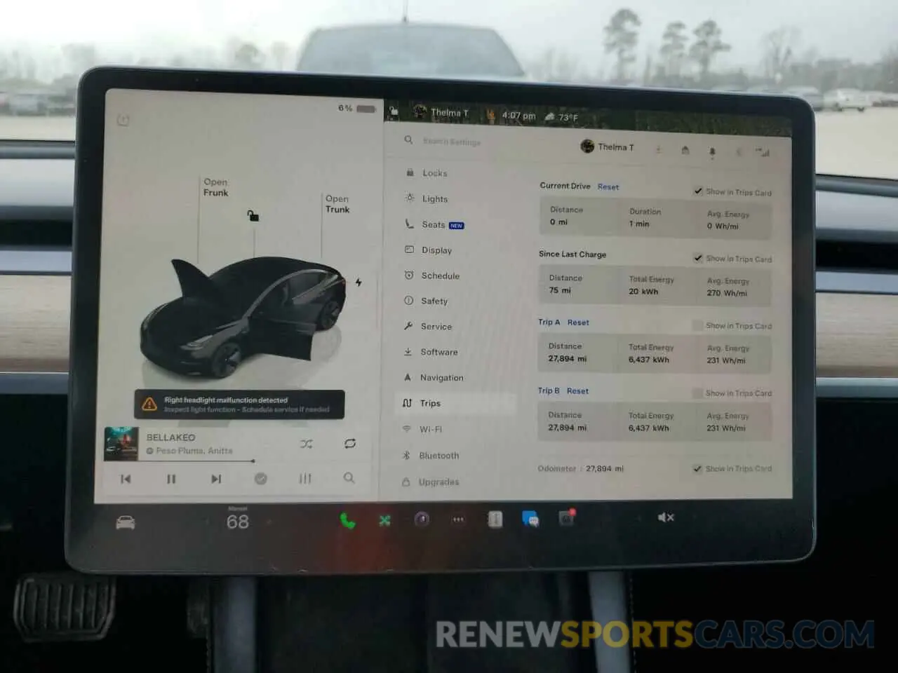 9 Photograph of a damaged car 5YJ3E1EA2PF500419 TESLA MODEL 3 2023